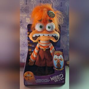 Disney Pixar Just Play Inside Out 2 Anxiety Shaking Plush Toy Doll